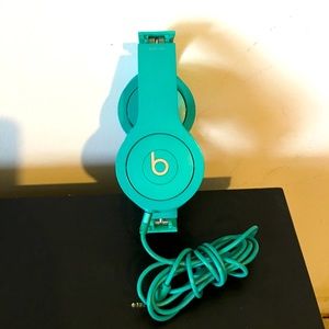 Teals Beats head phones.